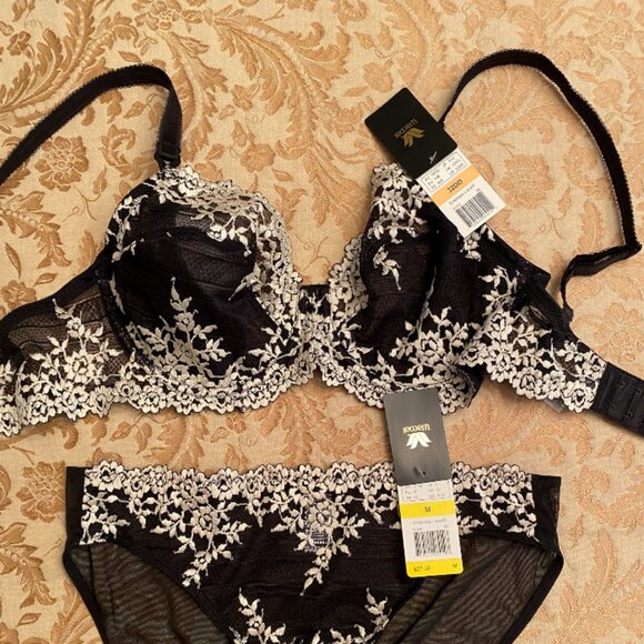 Wacoal Other - Wacoal Embrace Lace® Underwire Bra + Panty Set NWT